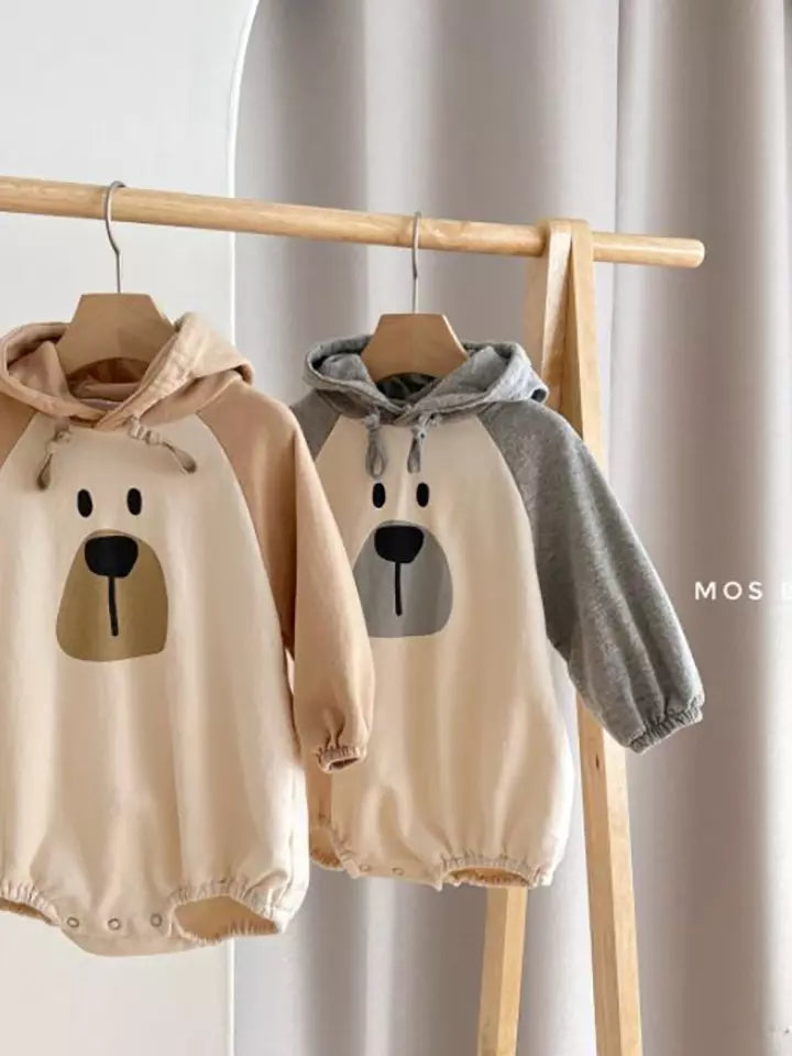 Bear Hoodie Bodysuit