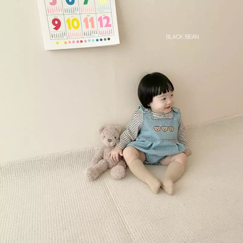 Bebe Friends Dungarees Tee Set