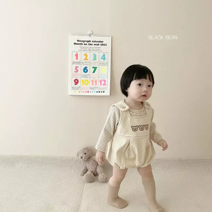 Bebe Friends Dungarees Tee Set