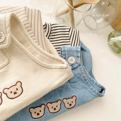 Bebe Friends Dungarees Tee Set