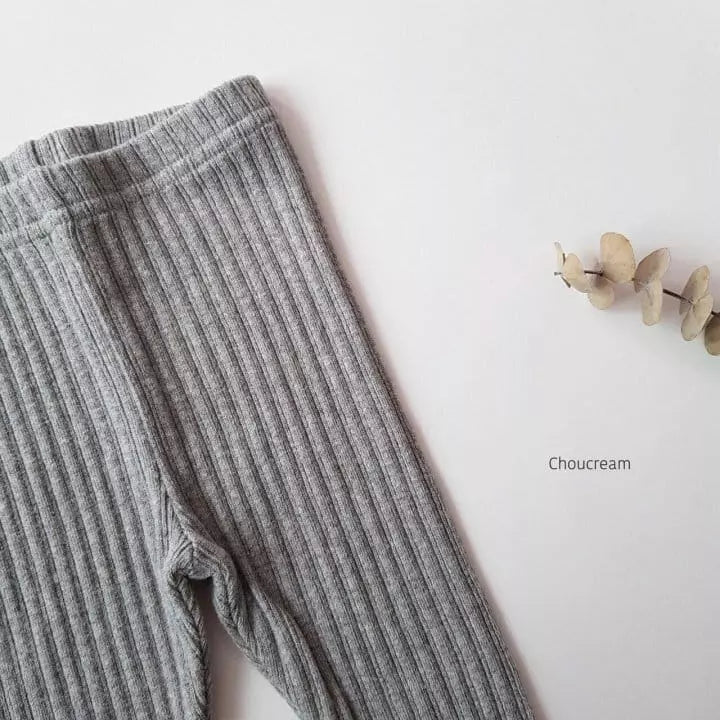 Rib Foot Leggings