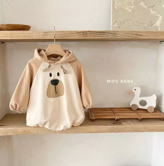 Bear Hoodie Bodysuit