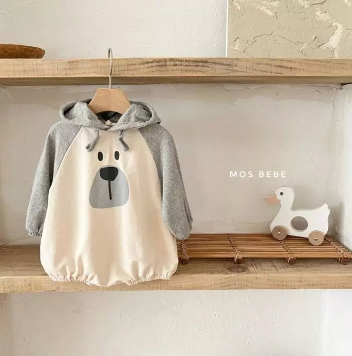 Bear Hoodie Bodysuit