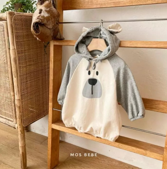 Bear Hoodie Bodysuit