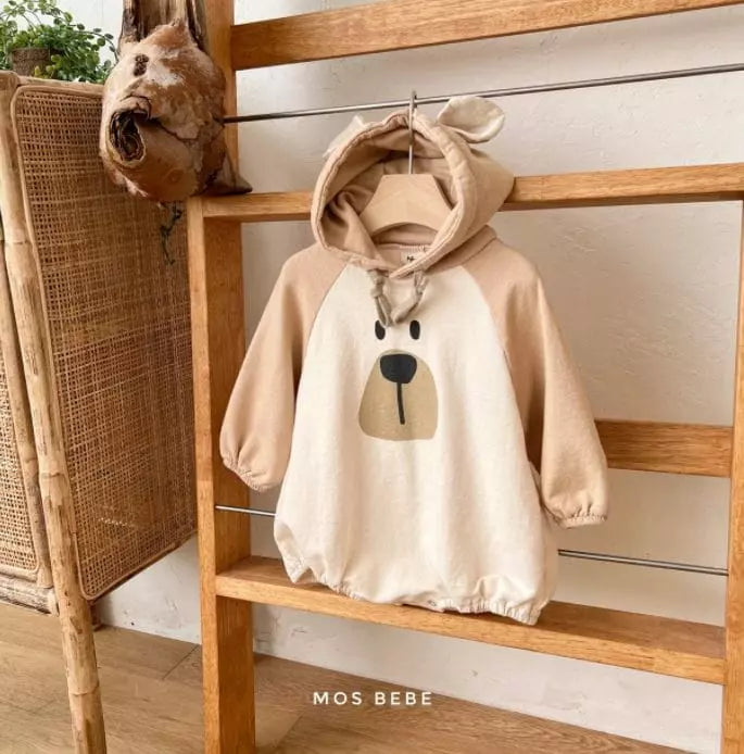Bear Hoodie Bodysuit – Baby Chan