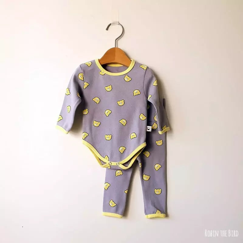 Candy Bear Bodysuit Pajamas