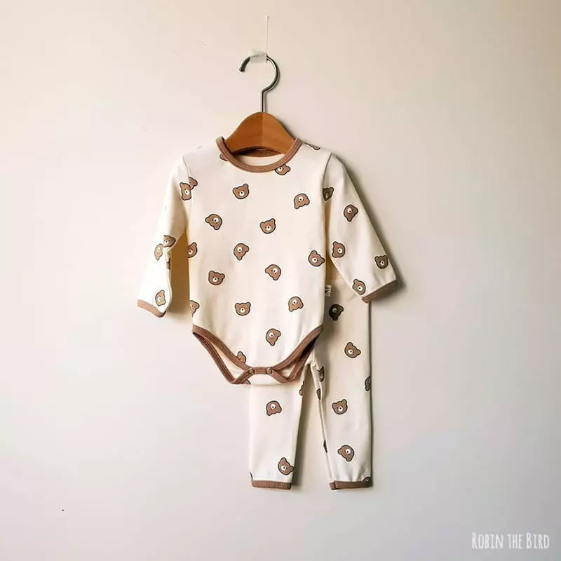 Candy Bear Bodysuit Pajamas